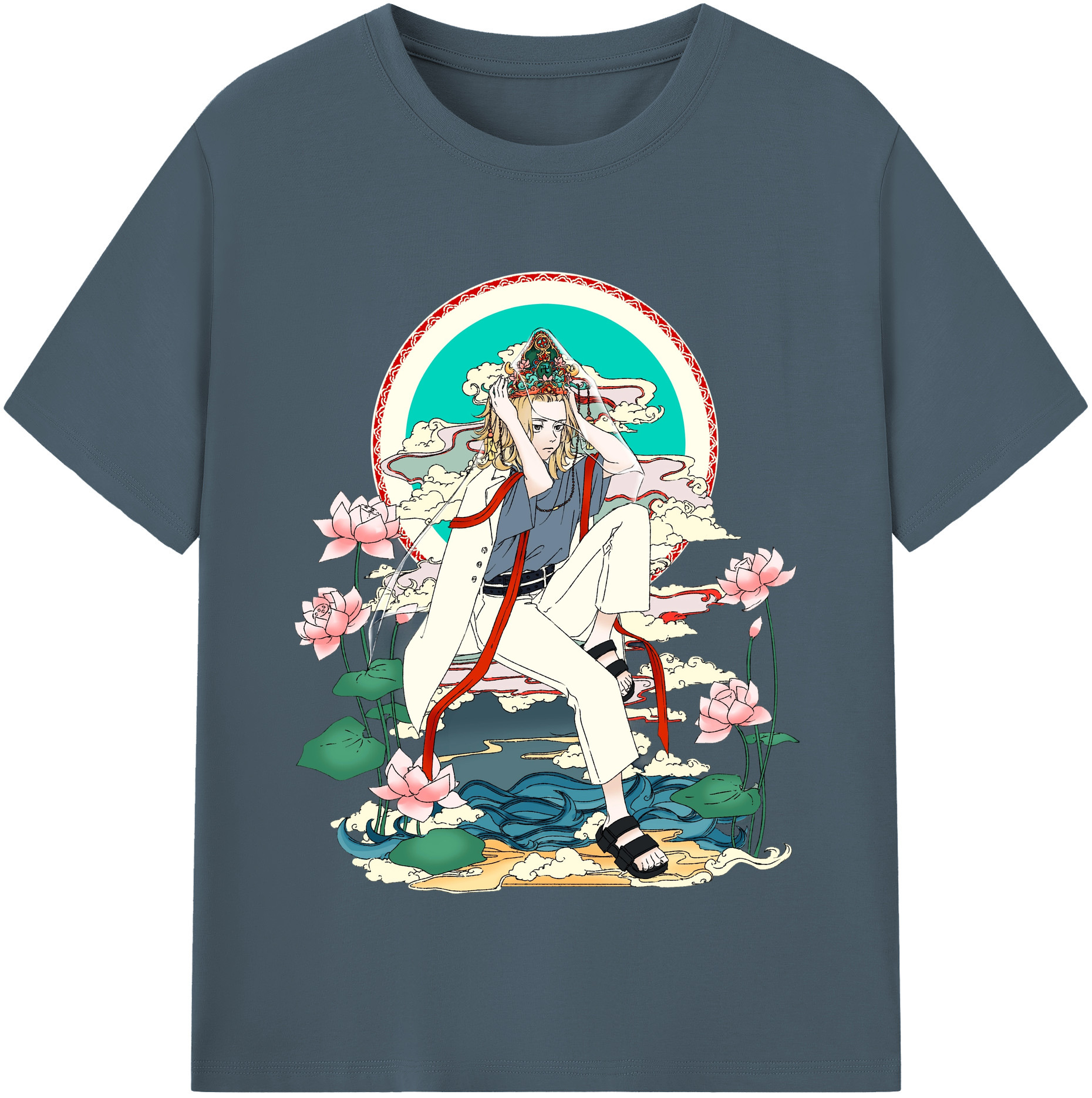 （画像用） 東京リベンジャーズ Tokyo Revengers 綿100％半袖Tシャツ（フロントプリント）